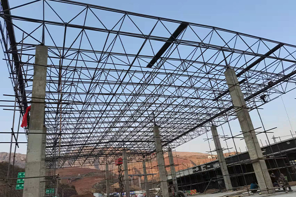 乌兰浩特钢结构网架图片